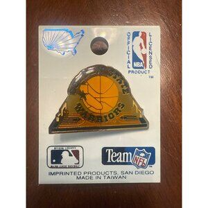 Golden State Warriors NBA Licensed Pin Badge Lapel Hat
